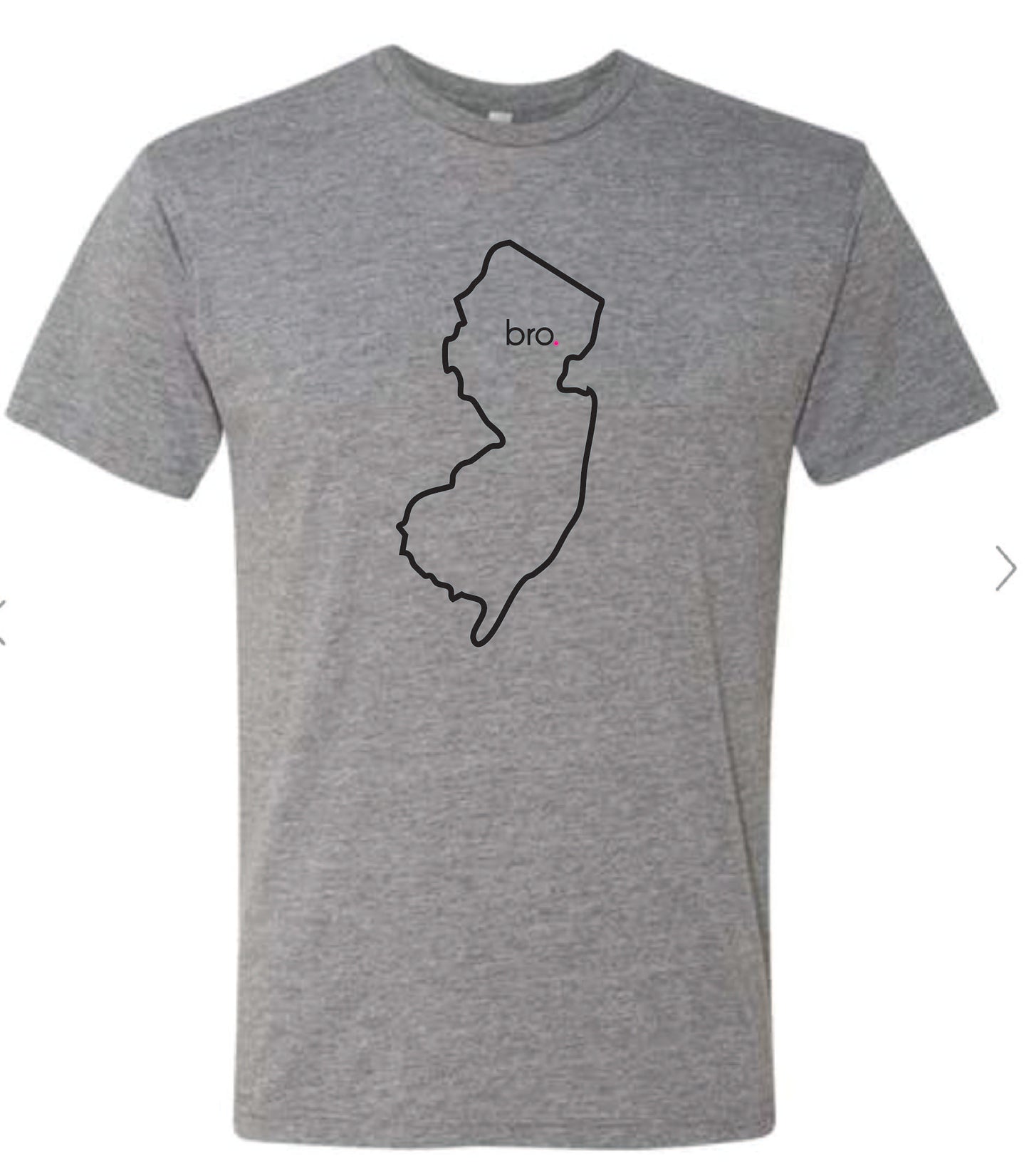Gray unisex T-shirt